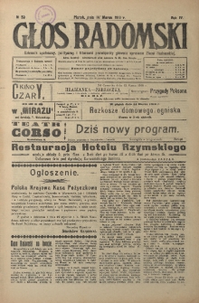 Głos Radomski, 1919, R. 4, nr 59