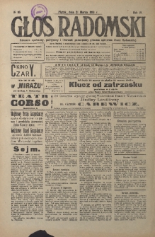 Głos Radomski, 1919, R. 4, nr 65