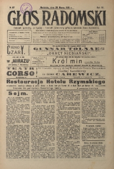 Głos Radomski, 1919, R. 4, nr 67