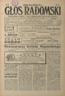 Głos Radomski, 1919, R. 4, nr 78
