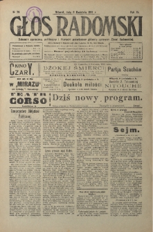 Głos Radomski, 1919, R. 4, nr 79