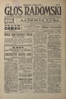 Głos Radomski, 1919, R. 4, nr 128