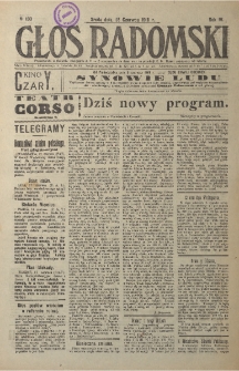 Głos Radomski, 1919, R. 4, nr 133