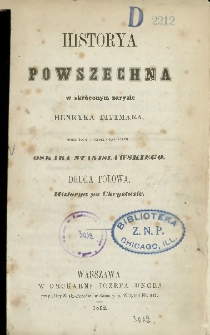 Historya powszechna w skróconym zarysie