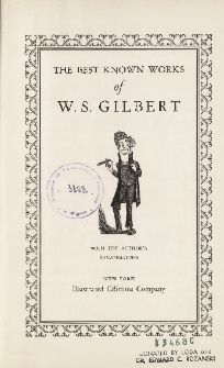 The best known works of W. S. Gilbert