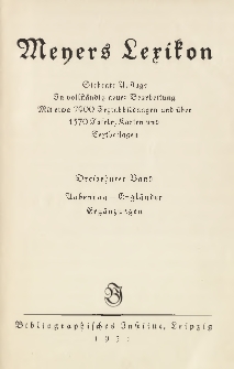 Meyers Lexikon : Siebente Auflage. In vollst&auml;ndig neuer Bearbeitung. Mit etwa 5000 Textabbildungen und &uuml;ber 1000 Tafeln, Karten und Textbeilagen T. 13