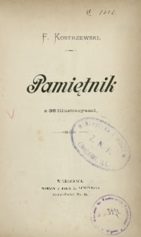 Pamiętnik : z 35 illustracyami