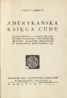 Amerykańska księga cudu