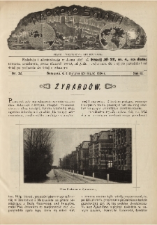 Naokoło Świata : pismo tygodniowe ilustrowane, poświęcone opisom ziem, ludów, podróży, zjawisk przyrody i wynalazków, 1904, R. III, nr 32