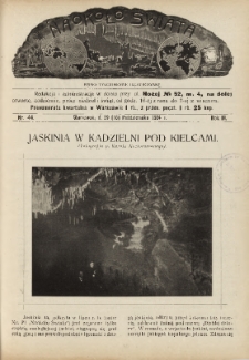 Naokoło Świata : pismo tygodniowe ilustrowane, poświęcone opisom ziem, ludów, podróży, zjawisk przyrody i wynalazków, 1904, R. III, nr 44
