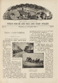 Naokoło Świata : pismo tygodniowe ilustrowane, poświęcone opisom ziem, ludów, podróży, zjawisk przyrody i wynalazków, 1902, R. I, nr 26