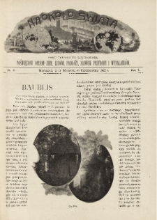 Naokoło Świata : pismo tygodniowe ilustrowane, poświęcone opisom ziem, ludów, podróży, zjawisk przyrody i wynalazków, 1902, R. I, nr 41
