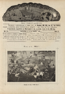 Naokoło Świata : pismo tygodniowe ilustrowane, poświęcone opisom ziem, ludów, podróży, zjawisk przyrody i wynalazków, 1904, R. III, nr 51