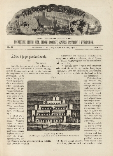 Naokoło Świata : pismo tygodniowe ilustrowane, poświęcone opisom ziem, ludów, podróży, zjawisk przyrody i wynalazków, 1902, R. I, nr 51