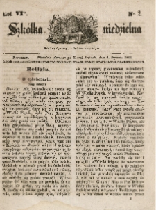 Szkółka niedzielna : pismo czasowe poświęcone włościanom,1842, R. 6, nr 2
