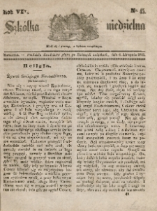 Szkółka niedzielna : pismo czasowe poświęcone włościanom,1842, R. 6, nr 45