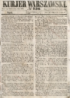 Kurjer Warszawski, 1863, nr 236