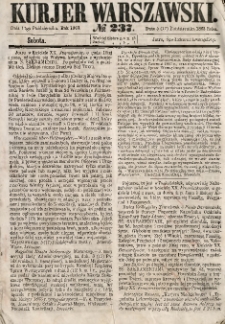 Kurjer Warszawski, 1863, nr 237