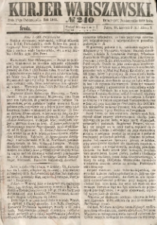 Kurjer Warszawski, 1863, nr 240