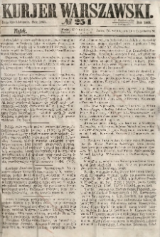 Kurjer Warszawski, 1863, nr 254
