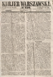 Kurjer Warszawski, 1863, nr 259