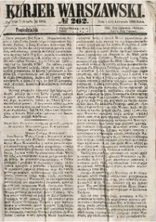 Kurjer Warszawski, 1863, nr 262