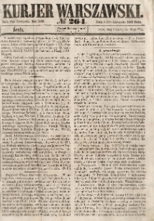 Kurjer Warszawski, 1863, nr 264