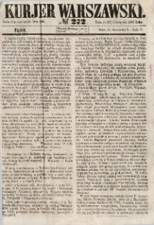 Kurjer Warszawski, 1863, nr 272