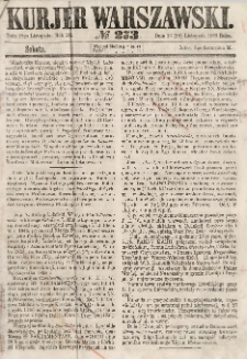 Kurjer Warszawski, 1863, nr 273