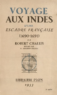 Voyage aux Indes d'une escadre française (1690-1691)