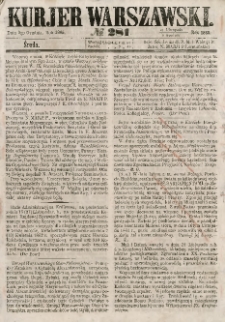 Kurjer Warszawski, 1863, nr 281