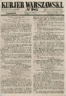 Kurjer Warszawski, 1863, nr 285