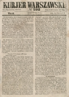 Kurjer Warszawski, 1863, nr 292
