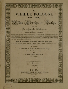 La vieille Pologne (800-1796) : album historique et poétique, composé de légendes nationales