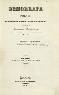 Demokrata Polski : pismo polemiczne, 1840, T. 2