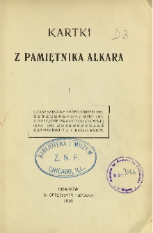 Kartki z pamiętnika Alkara