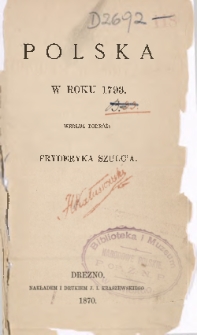 Polska w roku 1793