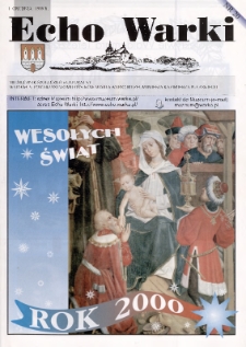 Echo Warki : miesiecznik społeczno-kulturalny, 1999, nr 20