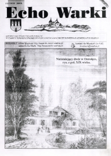 Echo Warki : miesiecznik społeczno-kulturalny, 2000, nr 22