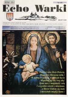 Echo Warki : miesiecznik społeczno-kulturalny, 2001, nr 45