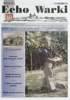 Echo Warki : miesiecznik społeczno-kulturalny, 2003, nr 66