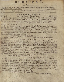Dziennik Urzędowy Gubernii Radomskiej, 1854, nr 44, dod. II