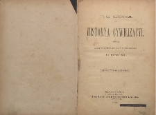 Historya cywilizacyi