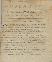 Dziennik Departamentowy Radomski, 1813, nr 20
