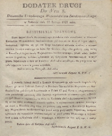 Dziennik Urzędowy Województwa Sandomierskiego, 1829, nr 8, dod. 2