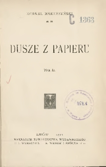 Dusze z papieru. T. 2