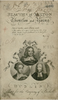 The beauties of Milton, Thomson and Young