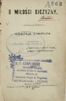 O miłości ojczyzny