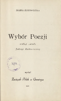 Wybór poezji