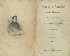 Ramoty i ramotki Augusta Wilkońskiego. T. 1